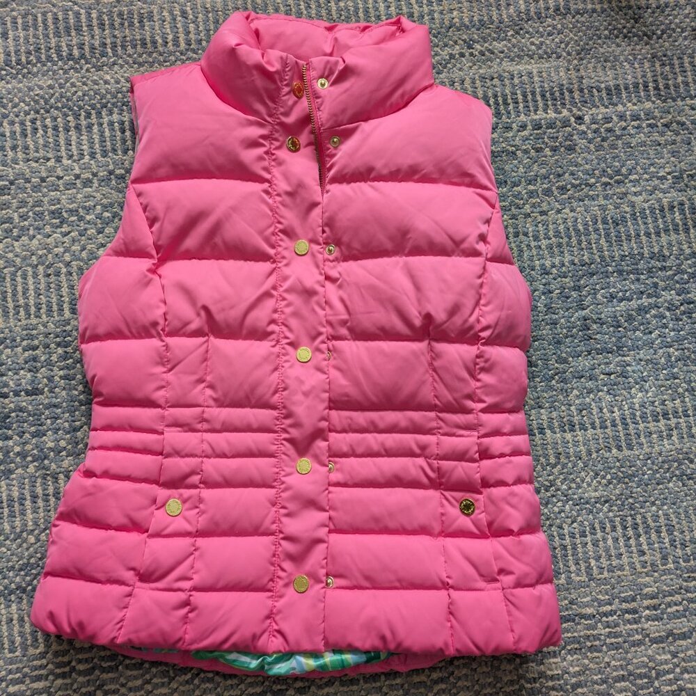 Lily Pulitzer beautiful medium size pink vest